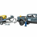 Bruder RAM 2500 Power Wagon and Roadster Racing Team 1:16 additional 1
