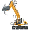 Jamara Liebherr R936 Remote Control Digger 1:20 additional 3