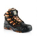 Buckler Buckz Viz BVIZ2BKOR  Safety Lace Boot - Orange/Black additional 1