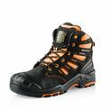 Buckler Boots Buckz Viz BVIZ2  Safety Lace Boot - Orange/Black additional 3
