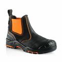Buckler Boots Buckz Viz BVIZ3 Safety Dealer Boot - Orange/Black additional 1