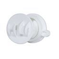 10 x Gallagher Screw-on Rod Insulator White 6/16mm additional 1
