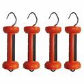 4 x Gallagher Soft Touch Gate Handle Orange for Rope/Wire (inox) additional 1