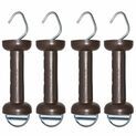 4 x Gallagher Soft Touch Gate Handle Terra (Brown) for Tape additional 1