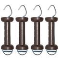 4 x Gallagher Soft Touch Gate Handle Terra (Brown) for Tape additional 1
