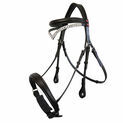 Whitaker Lynton Snaffle Bridle with Spare Browband Black additional 1