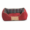 Scruffs Highland Box Dog Bed Red additional 1