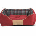 Scruffs Highland Box Dog Bed Red additional 2