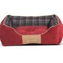 Scruffs Highland Box Dog Bed Red additional 2