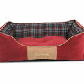 Scruffs Highland Box Dog Bed Red additional 4