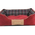 Scruffs Highland Box Dog Bed Red additional 4