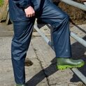 Farmtrak Waterproof PU Parlour Trousers Navy additional 2