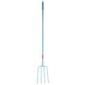 Faulks &amp; Cox Tubular Manure Fork - 4 Prong (48" Long Shaft) additional 4