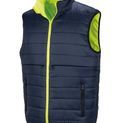 Result Safeguard Reversible Soft Padded Safety Gilet Fluorescent Yellow/Navy additional 2