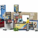 Bruder Petrol Station and Car Wash 1:16 additional 2