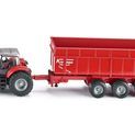 Siku Massey Ferguson 8480 Tractor with Trailer 1:87 additional 1