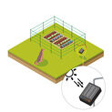 Gallagher Pet and Garden Solar Electric Fence Kit 80cm additional 4