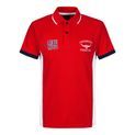 Longhorn Shearing Hereford Polo Shirt Red additional 1
