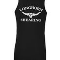 Longhorn Shearing Original Singlet Vest Black additional 2