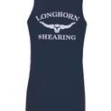 Longhorn Shearing Original Singlet Vest Navy Blue additional 1