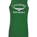 Longhorn Shearing Singlet Vest Green additional 1