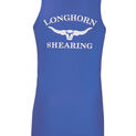 Longhorn Shearing Singlet Vest Royal Blue additional 1