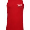 Longhorn Shearing Original Kids Singlet Vest Red additional 2