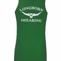 Longhorn Kids Singlet Vest in Green additional 1