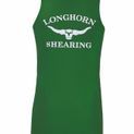 Longhorn Shearing Original Kids Singlet Vest Navy Green additional 1