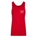 Longhorn Shearing Wool Singlet Vest Red additional 1