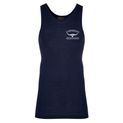Longhorn Shearing Wool Singlet Vest Navy additional 1