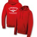 Original Longhorn Hooded Sweatshirt Red additional 1