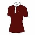 Mark Todd Competition Shirt - Ladies (Short Sleeved) Burgundy additional 1