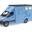 Bruder MB Sprinter Animal Transporter &amp; Horse 1:16 additional 5