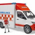 Bruder MB Sprinter Ambulance with Driver 1:16 additional 3