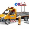 Bruder MB Sprinter Van Municipal Worker and Accessories 1:16 additional 1