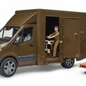 Bruder MB UPS Sprinter with Driver and Accessories 1:16 additional 1