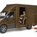 Bruder MB UPS Sprinter with Driver and Accessories 1:16 additional 1