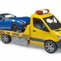 Bruder Mercedes Benz Sprinter Car Transporter With Roadster &amp; Light &amp; Sound Module 1:16 additional 5