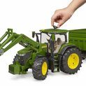 Bruder John Deere 7R 350 with Frontloader &amp; Tipping Trailer 1:16 additional 3