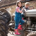 Tractor Ted Toot Toot Pink Welly Boots additional 2