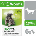 Drontal Dog Tasty Bone Wormer Tablets additional 2