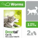 Drontal Cat Film Coated XL Wormer Tablets additional 1