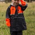 Betacraft Tuffbak Flex Children's Waterproof Parka Coat Navy/Orange additional 2