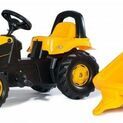 Rolly Kid JCB Tractor Pedal Ride-On & Trailer additional 1