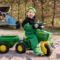 Rolly John Deere Trac Ride-On + Trailer + Sound Steering Wheel additional 2
