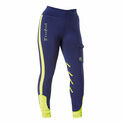 Firefoot Ripon Reflective Breeches Ladies Navy/Yellow additional 4
