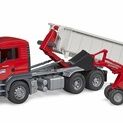 Bruder MAN TGS truck with Roll-Off Container and Schäffer Yard Loader additional 1