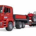 Bruder MAN TGA Truck with Low Loader Trailer and Manitou Telehandler 1:16 additional 5