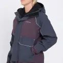 Kaiwaka Ladies Stormforce Waterproof Winter Jacket Blue/Purple additional 3